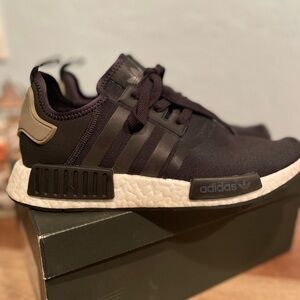 ***SOLD!!!***BRAND NEW ***Adidas NMD R1 Dark Navy and White Shoes